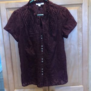 Cranberry blouse